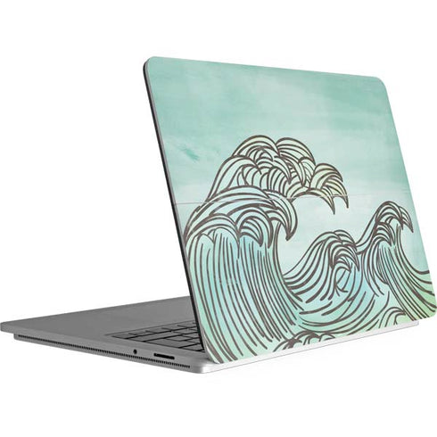 California Big Wave Surface Laptop Studio Skin